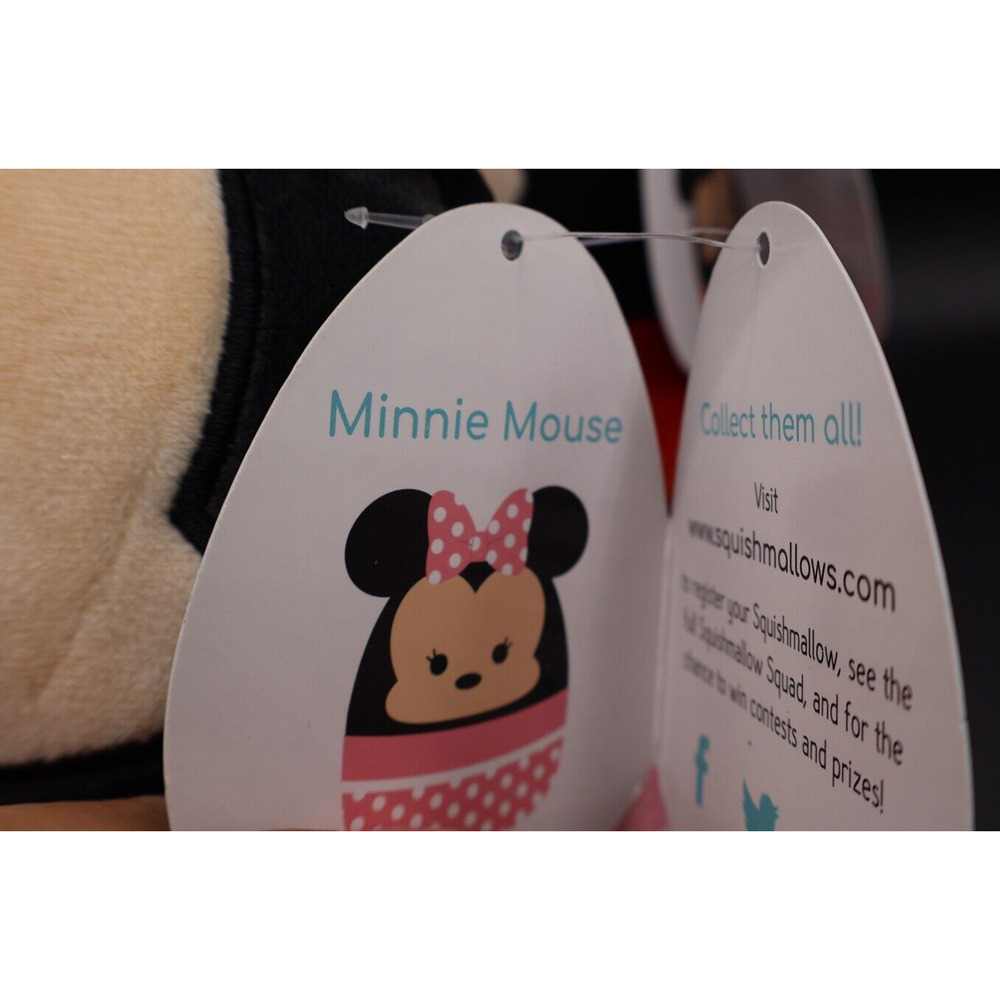 Squishmallow MICKEY and MINNIE Kellytoy plush New with tag DISNEY stuffed 8” - Picture 11 of 11